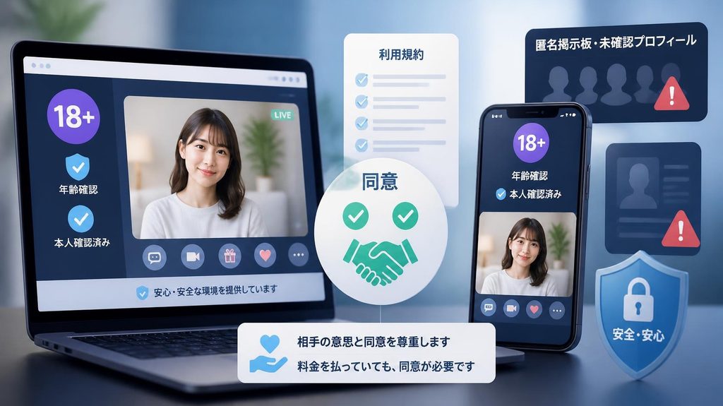 4. 年齢確認と女性側の意思を必ず尊重する