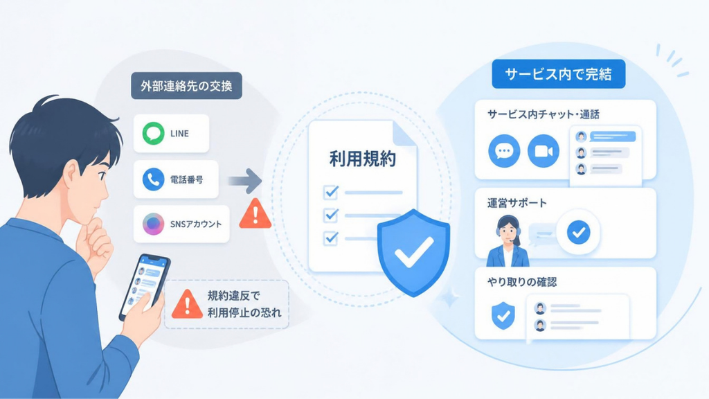 Q3. 相手とLINEやSNSを交換してもいいですか？