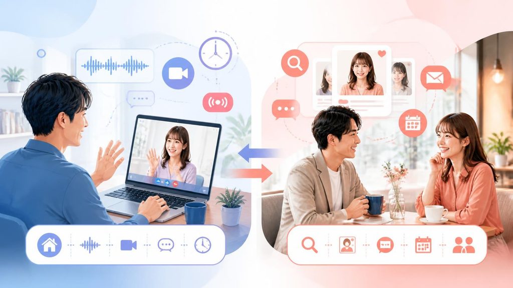 Q2. チャットレディ系と出会い系サイトは何が違いますか？